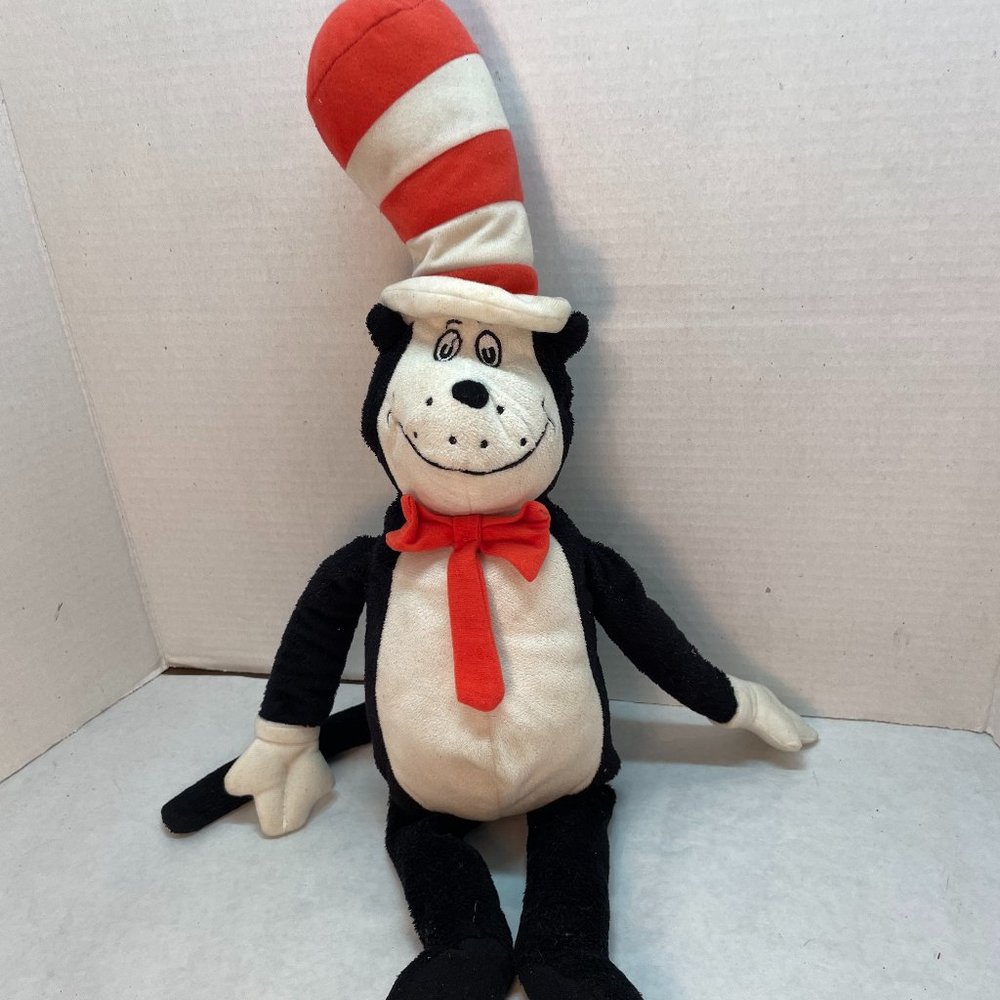 Cat in the Hat Plush 22" Excellent Condition